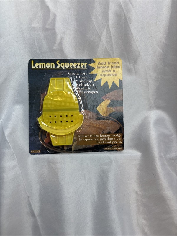 Vintage Lot Plastic Burger Mold Hamburger Maker Lemon Squeeze Fruit Juicer gallery