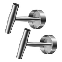 2 Pcs Burger Patty Press Hamburger for Smash Burgers Stainless Steel