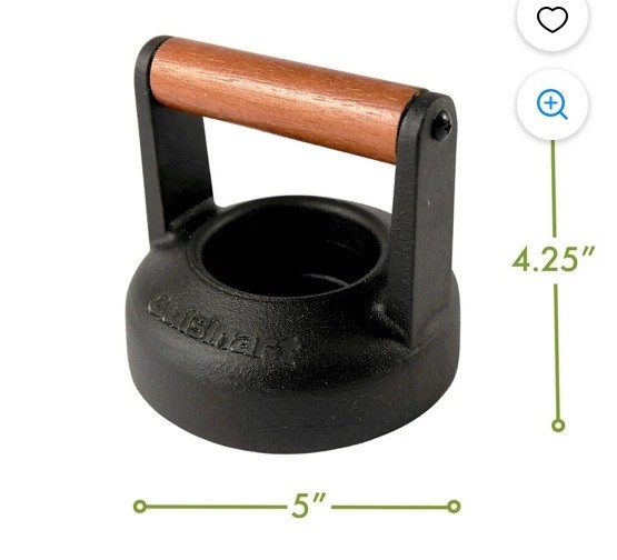 Cuisinart Press And Stuff Cast Iron Burger Press gallery