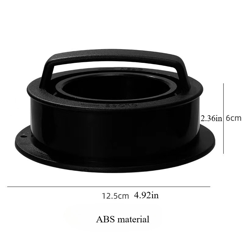 Round Meat Patty Press Thickened Molding Manual Burger Meat Press gallery
