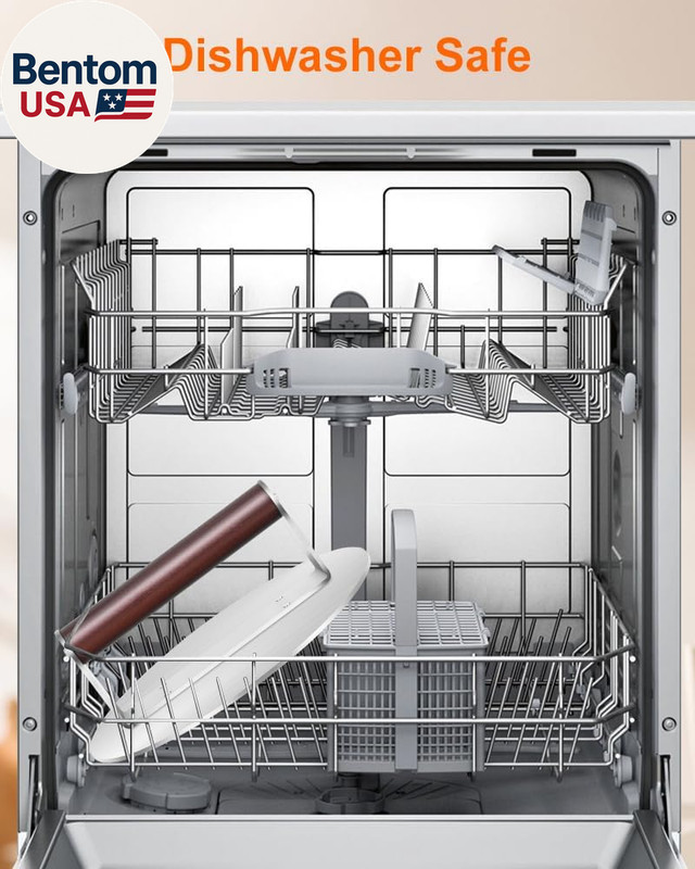 8.5" Stainless Steel Smashed Burger Press, round Flat Edge Grill Press for Crisp gallery