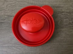 Joie Burger Press and Patty Maker, LFGB Approved BPA Free, One Size, Red