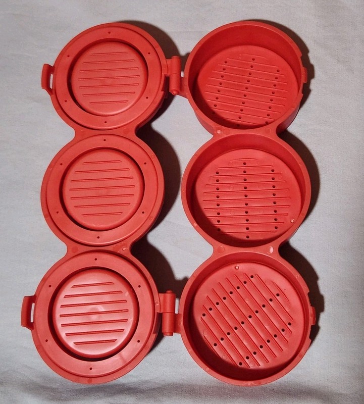 Stufz Sliders Burgers Press Sealed Sliders Patty Maker 3 At Once As Seen On TV gallery