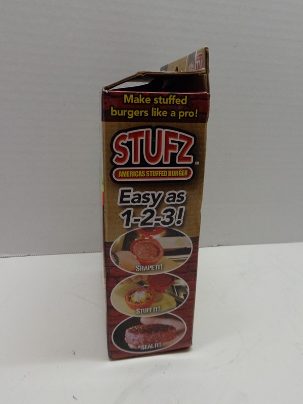 STUFZ Americas Stuffed Burger (1 Pack) | Make Burgers Like a Pro, As-Seen-On TV gallery