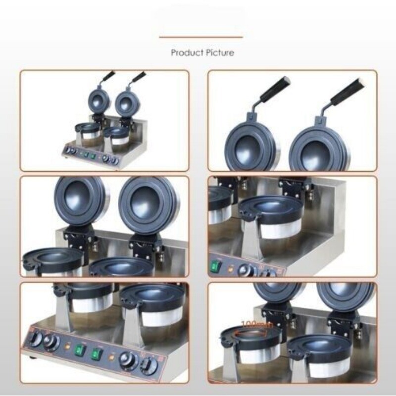 Hamburger Maker Ice Cream Burger Machine Panini Press Baker Waffle Maker gallery