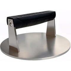 Stainless Steel Burger Smasher 3.25 LB – 8 Inch Steak Weight for Smash Burgers