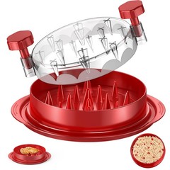 SoulLife Chicken Shredder 8 Inches, Breast Tool, Large, Red