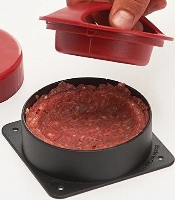 GrillPro 3-in-1 Stuffed Burger Press Gourmet Patty and Slider Maker gallery