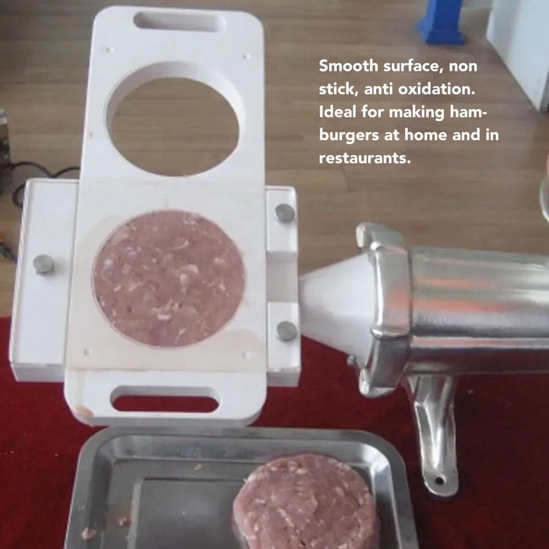 Auto Hamburger Patty Maker - 5 Adapter Tubes, Homemade Burger Press & Sausage Fi gallery