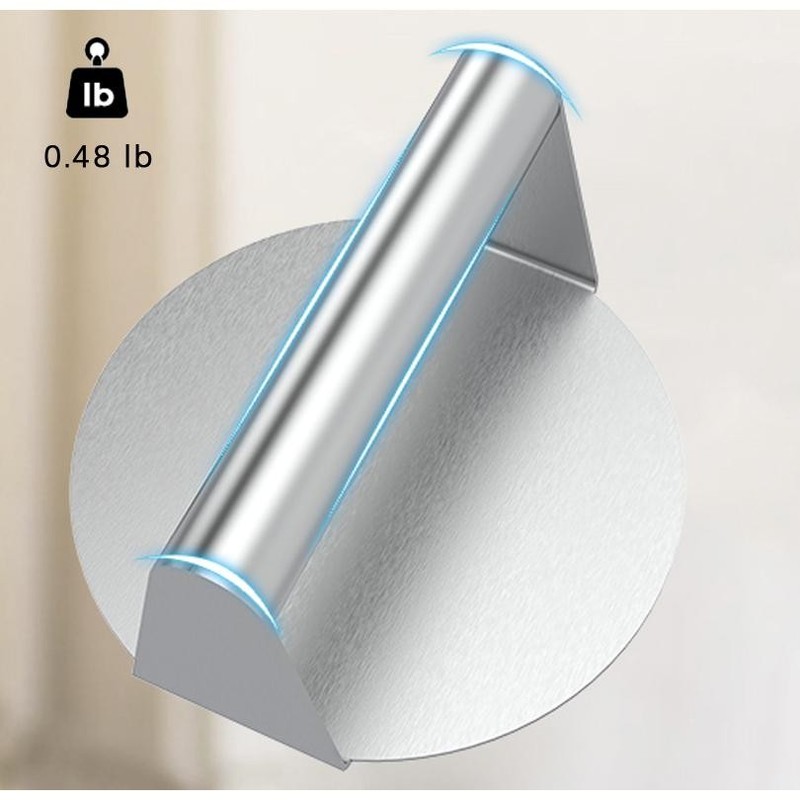 Stainless Steel Burger Press Meat Masher Mold – Kitchen Tool for Deli gallery