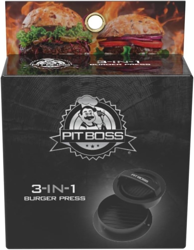 3-In-1 Burger Press - Build Perfect Patties, Sliders & Stuffed Delights gallery