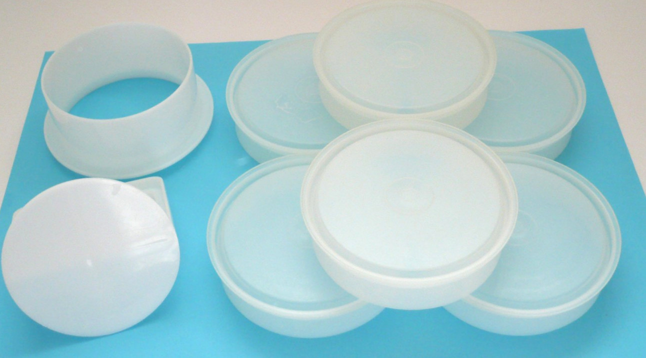 Vintage Tupperware Hamburger Press NO LIDS gallery