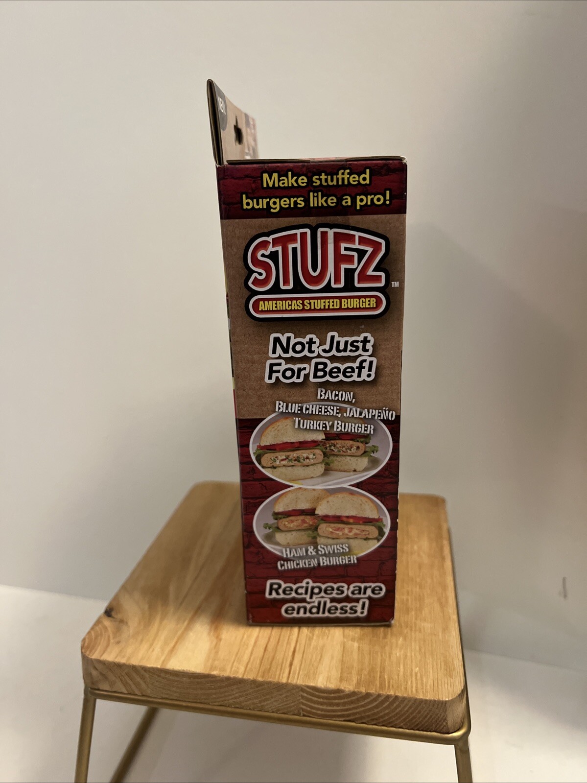 Stufz Stuffed Burger Press - Hamburger Patty Maker - As Seen On TV gallery