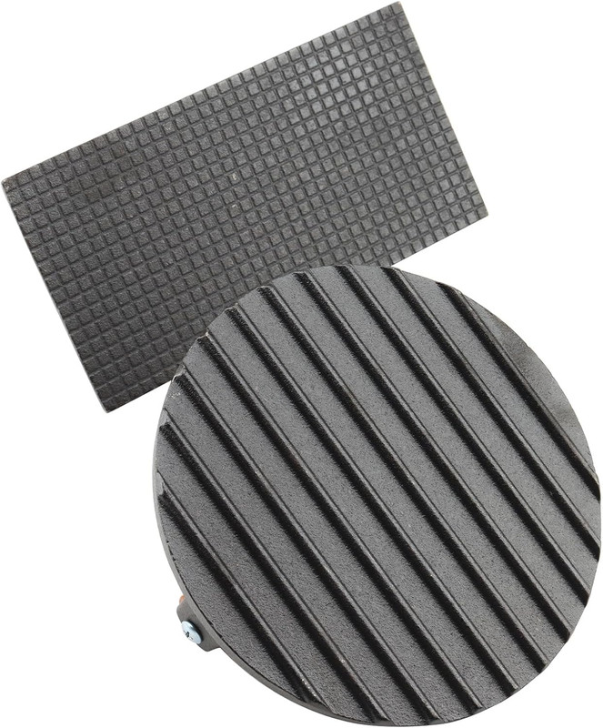 2 Pack Cast Iron Grill Press Set, 6.8" Round & 8" Rectangle Heavy Bacon Griddle gallery