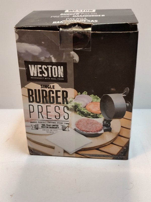 Weston Single Burger Press Model 07-0301 gallery