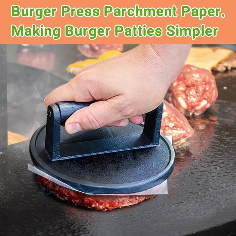 Parchment Paper Squares Hamburger Patty Paper Non Stick Separating 300 Set 6x6In gallery