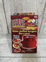 Stufz Stuffed Burger Press Hamburger Patty Maker Juicy BBQ Grill As Seen On TV