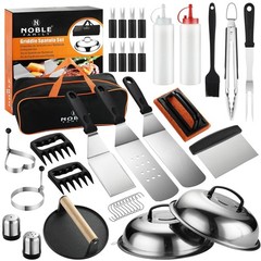 38PCS Griddle Accessories Kit, Professional Grill Tools Set for Outdoor Barbe…