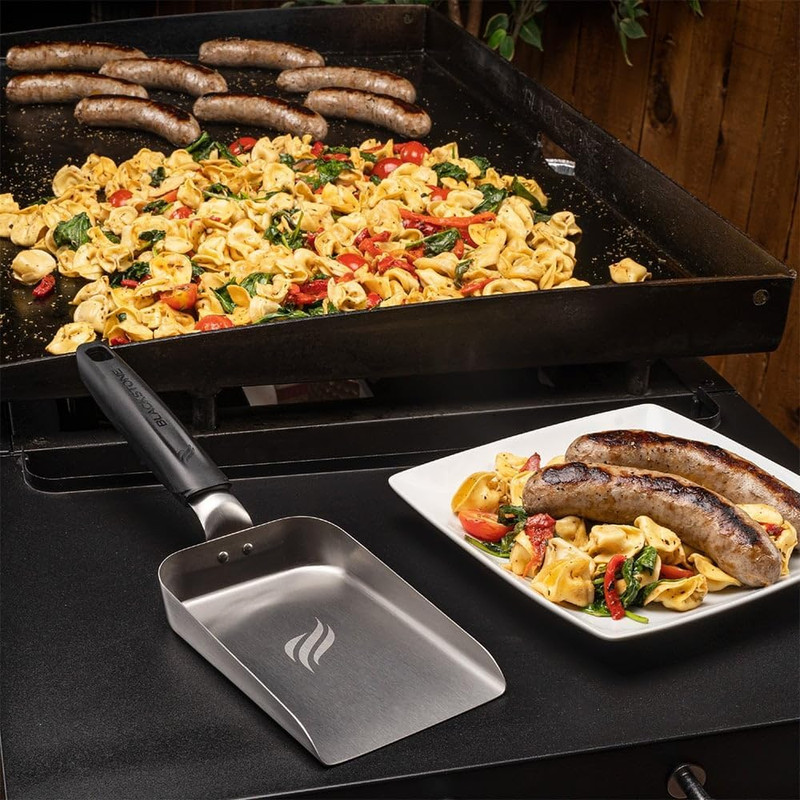 Smash & Sear Press – Smash Burger Tool for Griddle, Grill, Hamburger, Meat, Pani gallery
