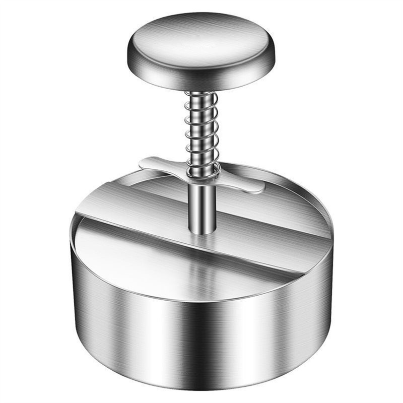 Stainless Steel Adjustable Hamburger Patty Maker Non Stick Patty Making 8.9-14Uy gallery
