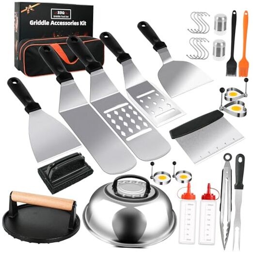 30PCS Griddle Accessories Kit, Flat Top Grill Accessories Set for Blackstone