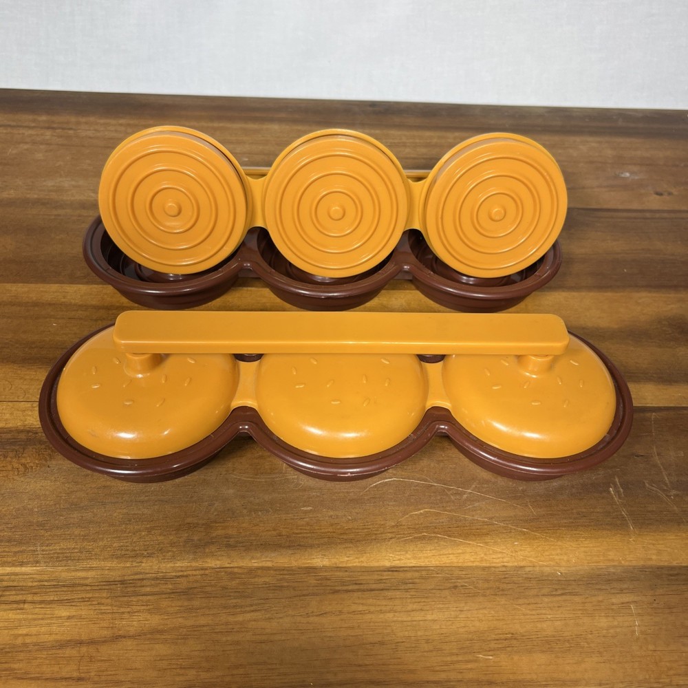 Vintage Charcoal Companion mini slider burger press-plastic-makes 3 X2 Fun4Kids