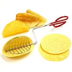 Prensa para hacer tacos molde para conchas de tacos fritos herramienta de cocina