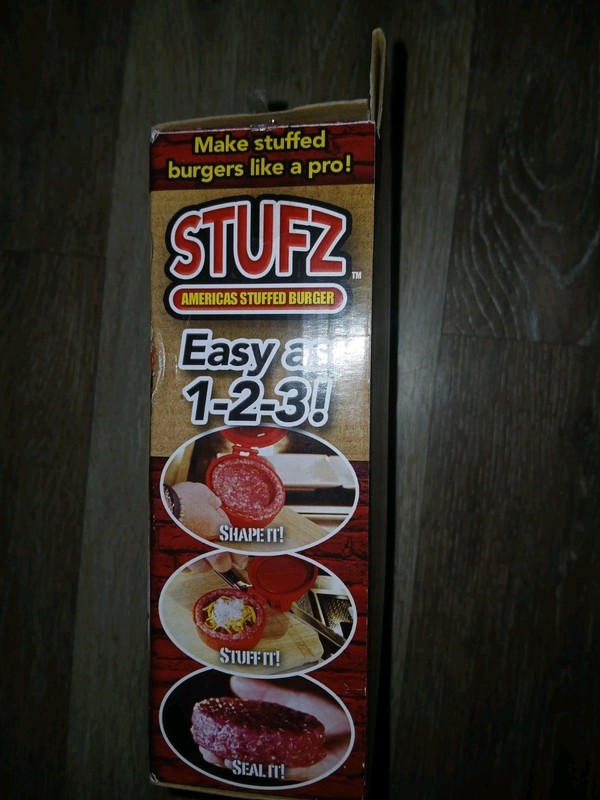 Stufz Stuffed Burger Press - Hamburger Patty Maker - As Seen On TV gallery