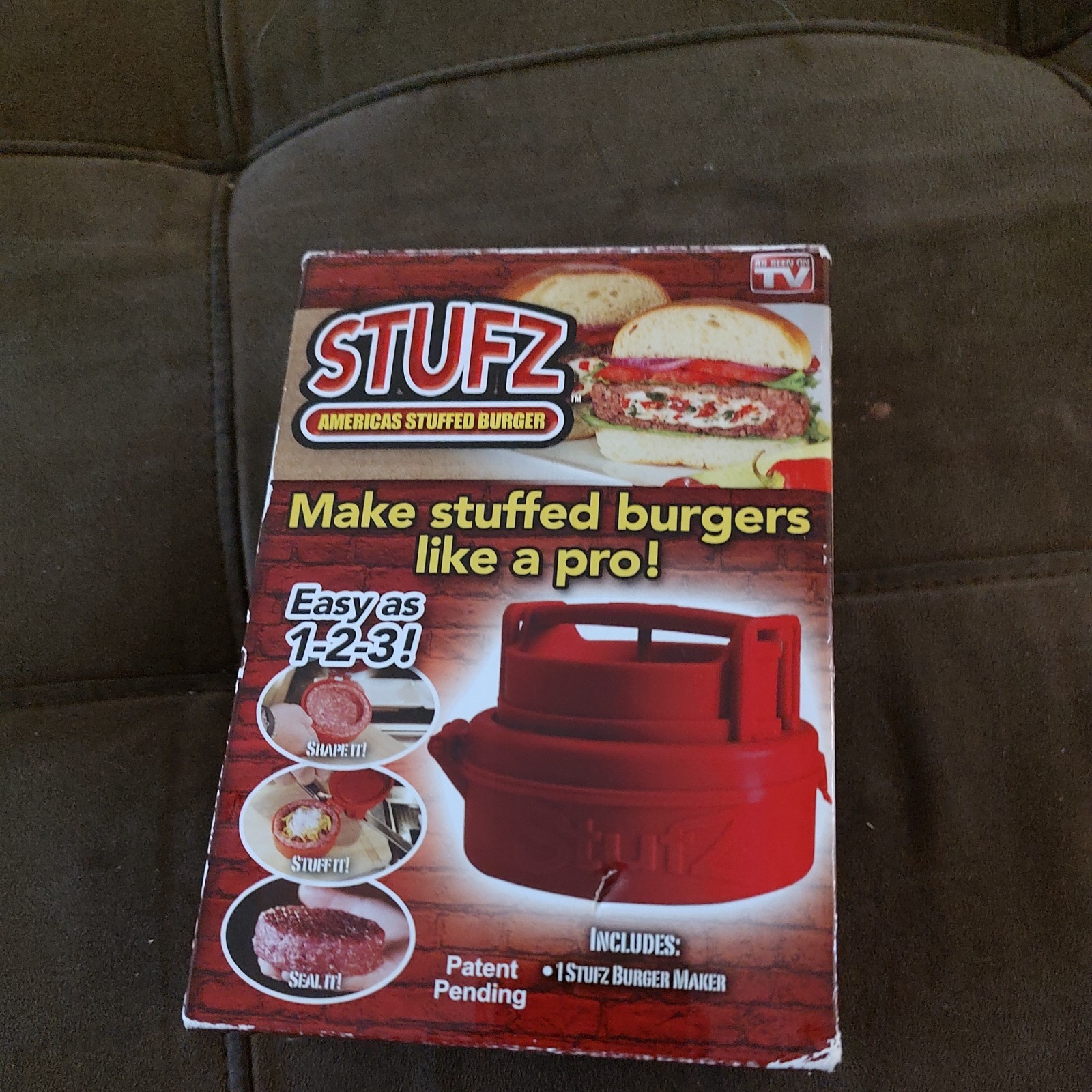 Stufz Stuffed Burger Press - Hamburger Patty Maker - As Seen On TV gallery