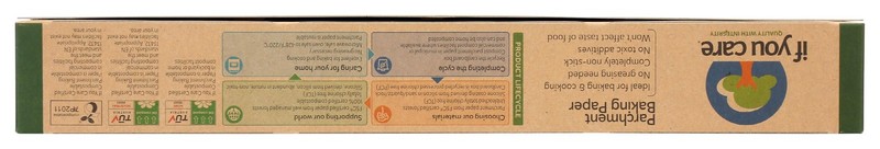 If You Care Parchment Baking Paper, 70 sq ft 1 Box (70 Sq Ft Total), -1 gallery