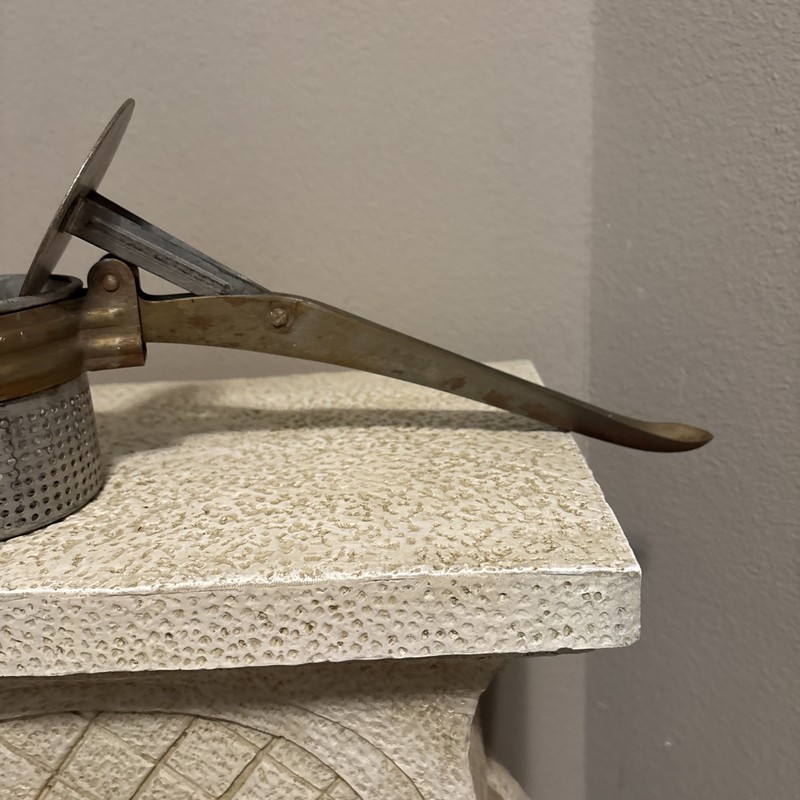 Collectible Vintage Metal Food Press G6 gallery