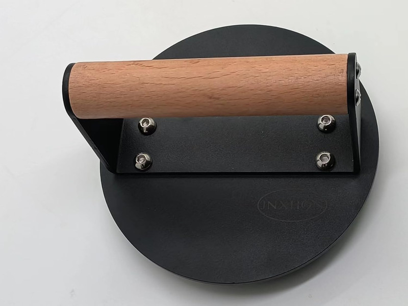 Kitchen Tools Heavy Duty Cast Iron Grill Press Burger Press Bacon Press Barbecue gallery
