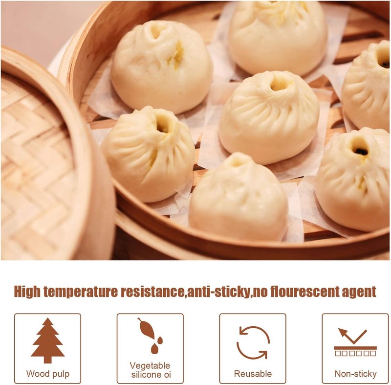 1500 Pcs Parchment Paper Squares 2.75 x 2.75 Inch Small Hamburger Patty Paper gallery