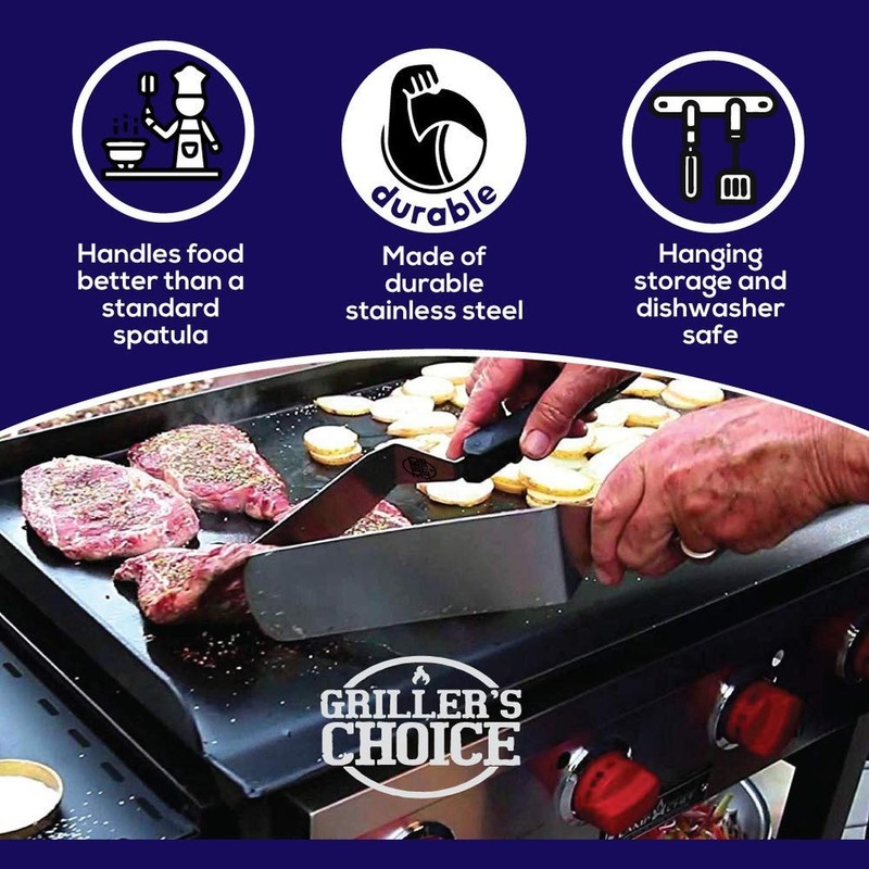 Grillers Choice 32 Piece Griddle Accessories Set Metal Spatulas - Commercial ... gallery