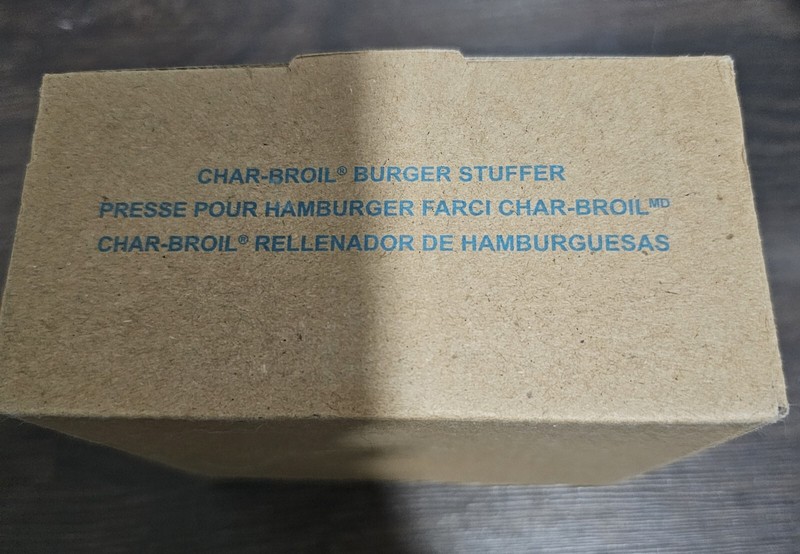 Avon Char-Broil Burger Stuffer. New in box. fast Free shipping gallery