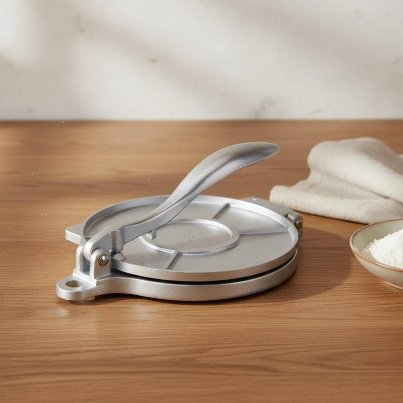Metal Tortilla Press Sturdy Kitchen Tool Easy to Use for Home Cooking gallery