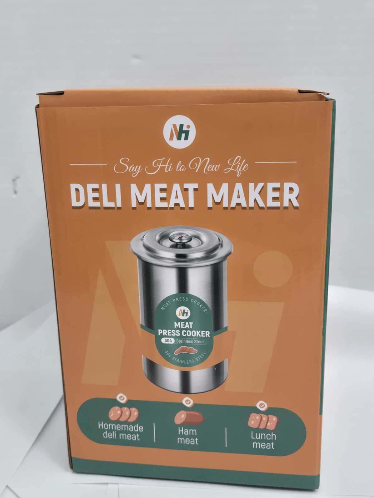 Deli Meat Maker Tool Making Ham Lunch Homemade Stainless Steel SEALED gallery