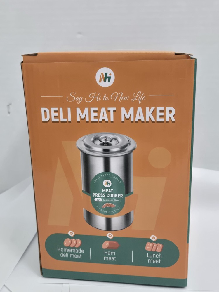 Deli Meat Maker Tool Making Ham Lunch Homemade Stainless Steel SEALED