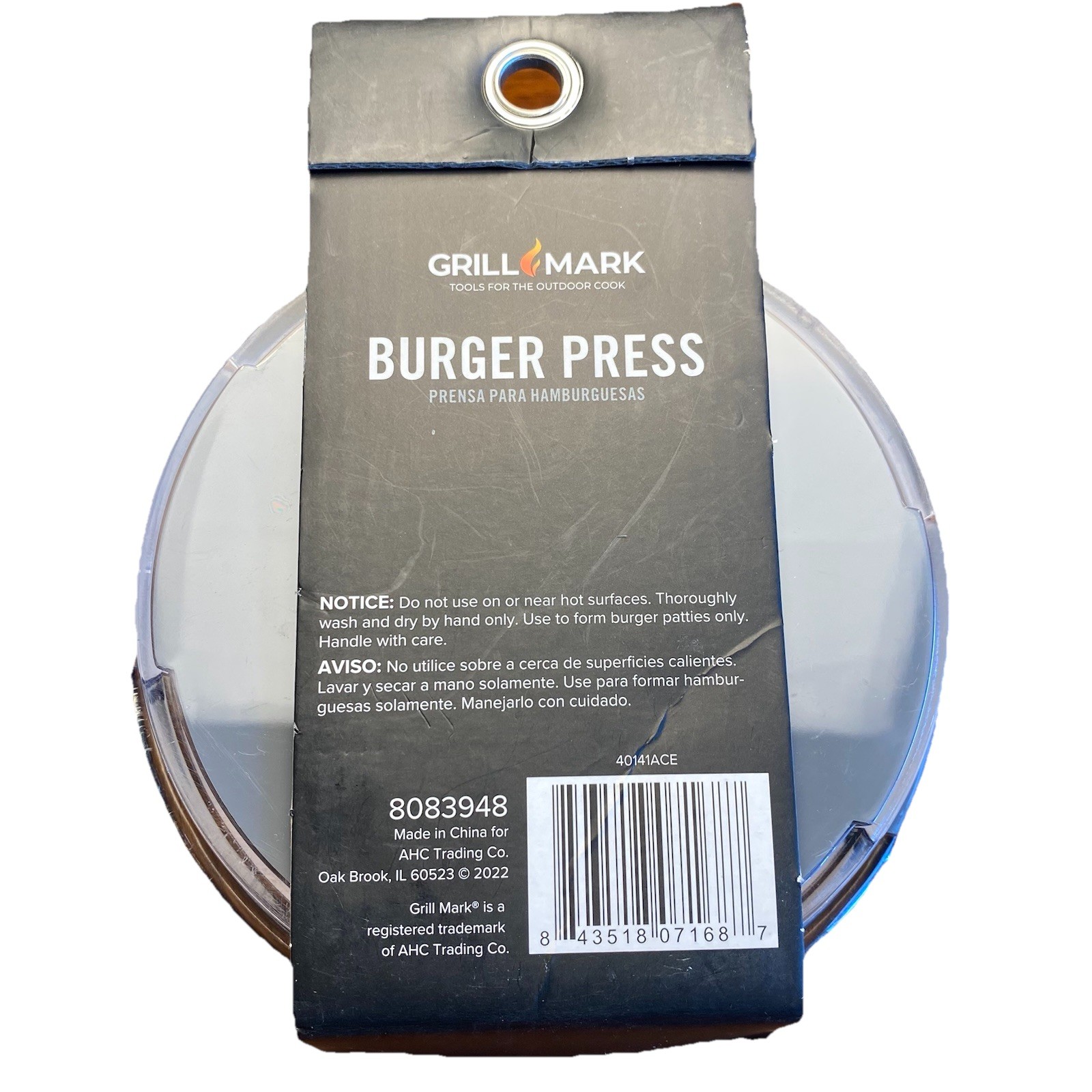 Grill Mark Hamburger Patty Maker Press Round Burger Mould Cooking Tools gallery