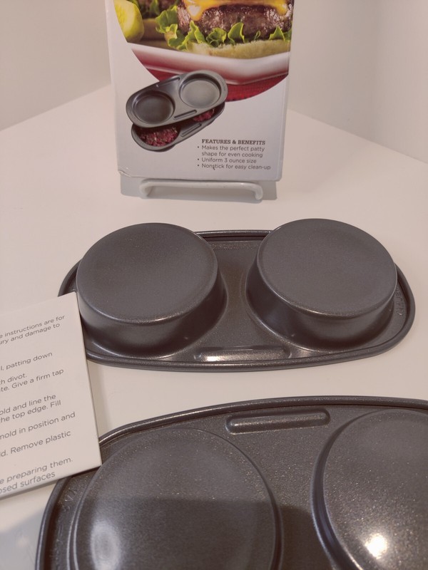 NEW SLIDER MOLD PRESS NON-STICK COATING RACHAEL RAY PERFECT 3 OUNCE PATTYS gallery
