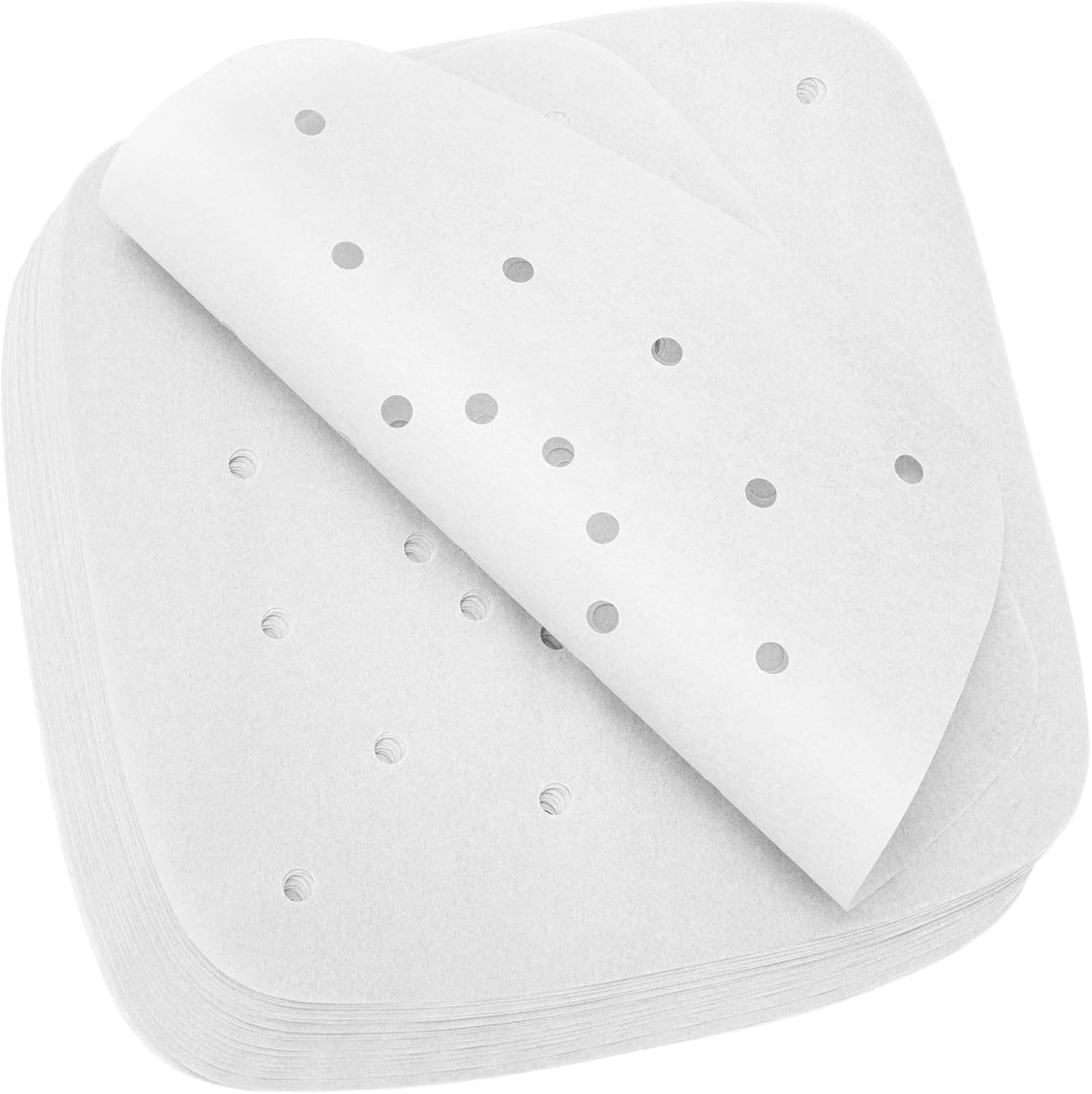 200pcs Air Fryer Parchment Paper Disposable Liner 8.5in x 8.5in, White gallery