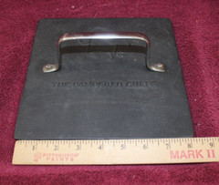 Pampered Chef Cast Iron Square Grill Press