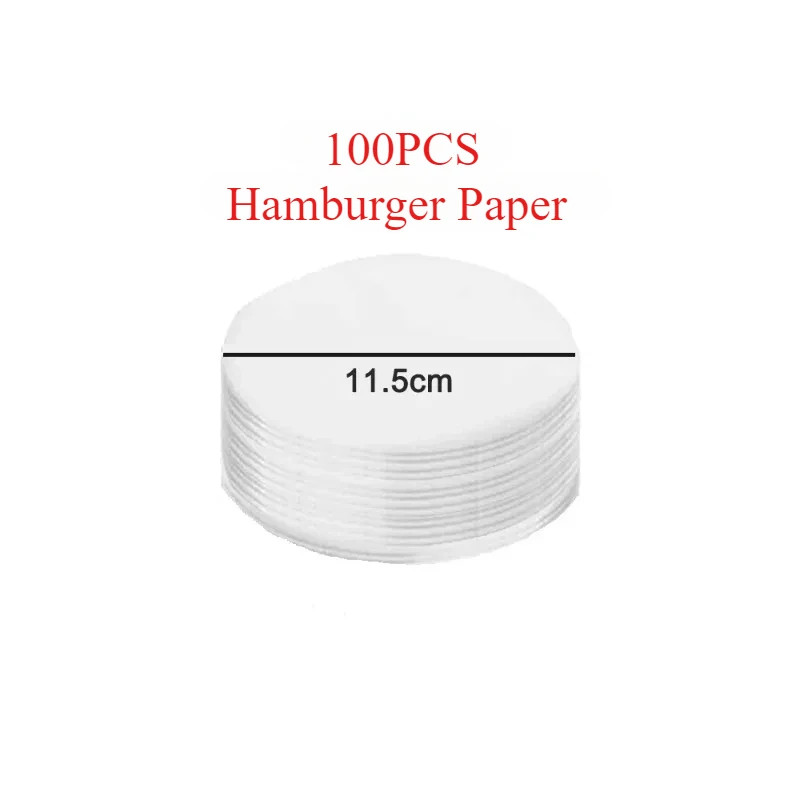 Round Hamburger Burger Press Beef Grill Food-Grade ABS Hamburger Helper Meat Pre gallery