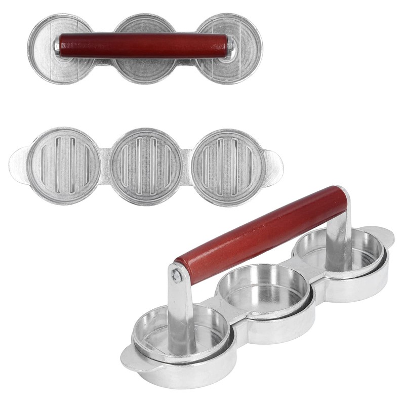 Portable Hamburger Press Patty Mould Mini Burger Press Maker for Small Kitche... gallery