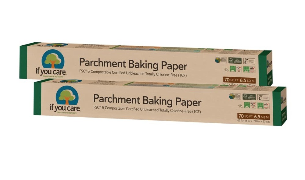 If You Care Parchment Baking Paper 70 Sq Ft 2 Boxes (140 Total), Brown