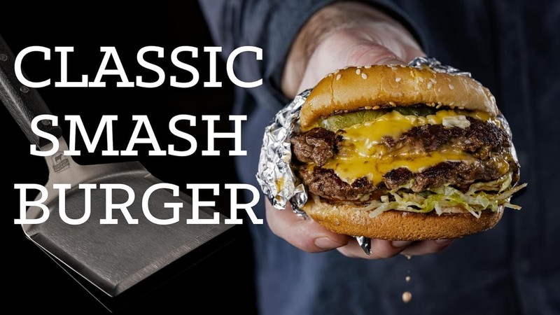 The Smash - Big Smash Burger Spatula Heavy Duty Stainless Steel Burger Smashe... gallery