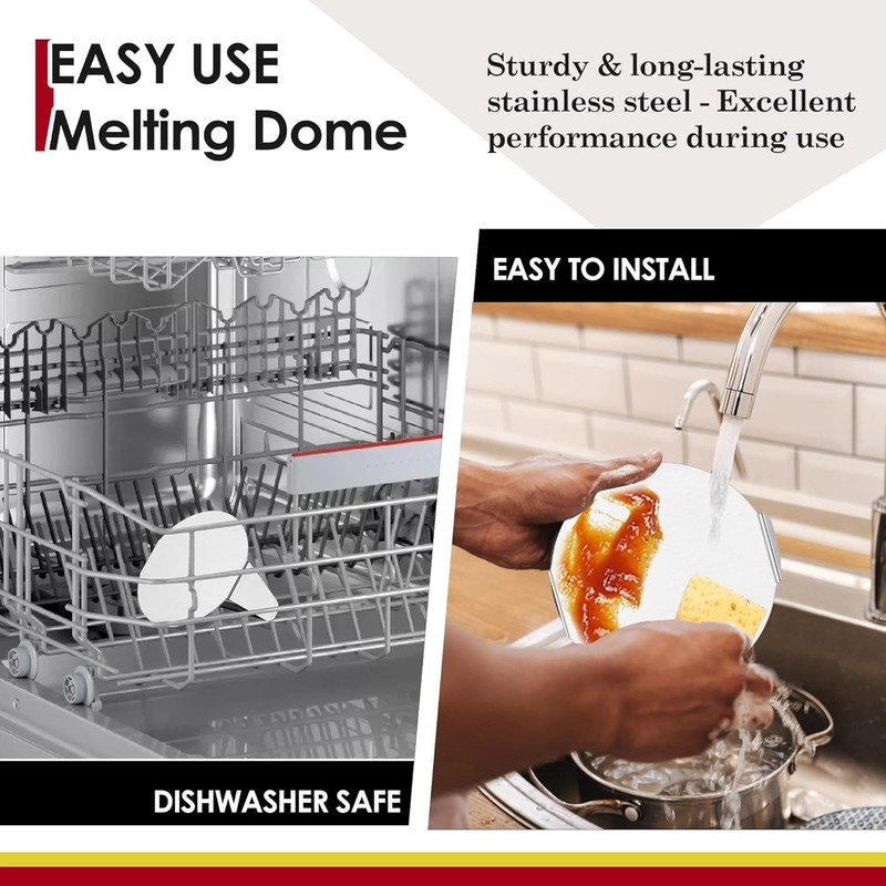 5.5" Heavy Duty Stainless Steel Smash Burger Press Hamburger Patty Smasher Grill gallery