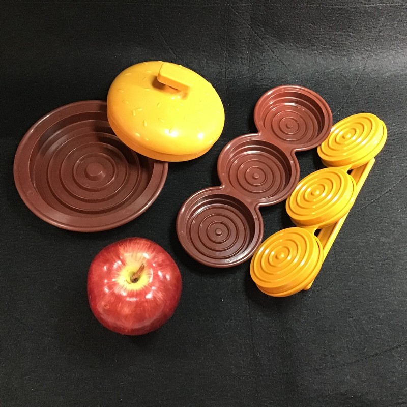 Charcoal Companion Hamburger Press 2 Molds Burger 4.5" & 2 1/2" Circular Patties gallery