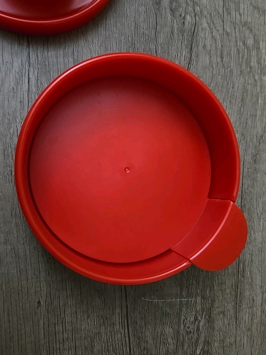 Joie Burger Press and Patty Maker, LFGB Approved BPA Free, One Size, Red gallery