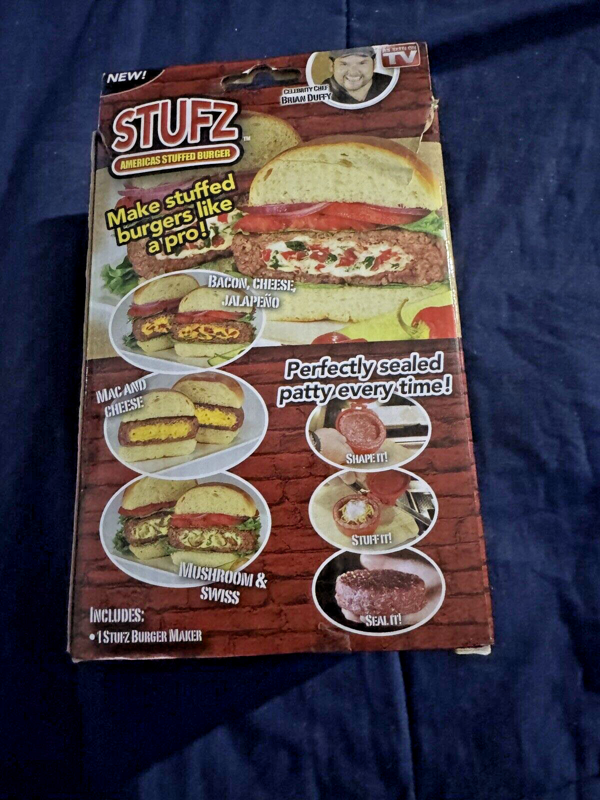 Stufz America's Stuffed Burger Press Used gallery
